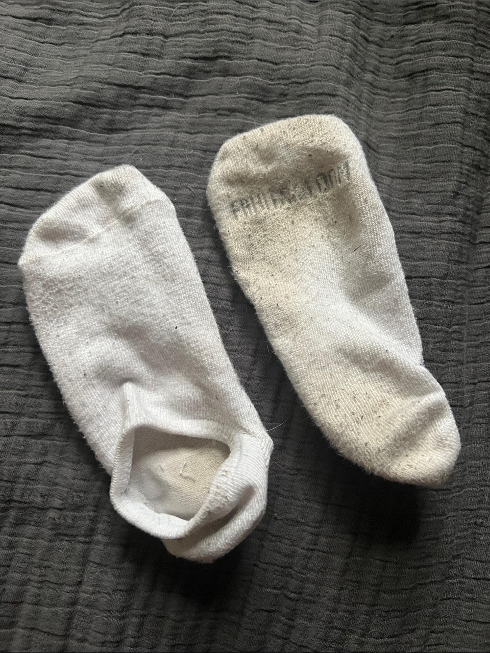 Fruit of the Loom Women's White Low-Cut No-Show Socks - Pair